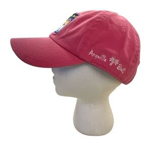 T Cout Outfitters Cotton Pink Navy Ball-cap Snap w/ Slide Adjustable Back OS